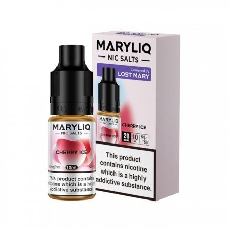 Cherry Ice 10ml Nic Salt E-Liquid by MaryLiq