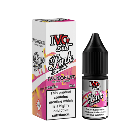 Pink Lemonade Nic Salt E-Liquid by IVG 