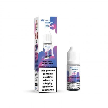 Blue Razz Gummy Bear Hayati Pro Max Nic Salts E-liquid 10ml 