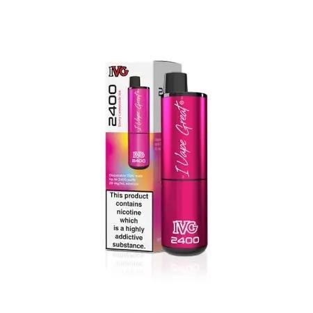 Berry Lemonade Ice IVG 2400 Disposable Vape