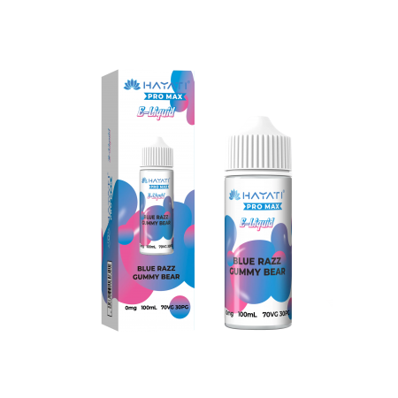 Blue Razz Gummy Bear Hayati Pro Max E-liquid 100ml