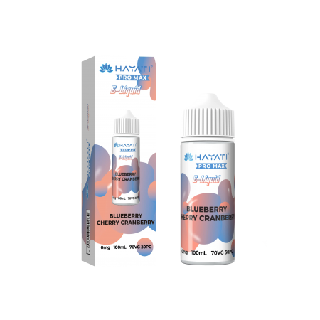 Blueberry Cherry Cranberry Hayati Pro Max E-liquid 100ml