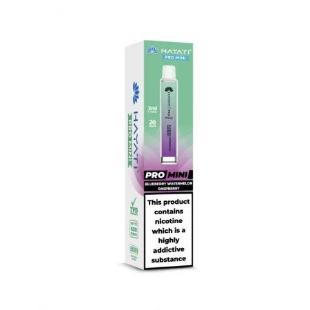 Blueberry Watermelon Raspberry Hayati Crystal Pro Max Mini Disposable Vape 20mg 600 Puffs