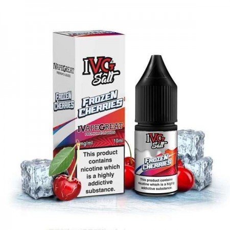 Frozen Cherries Nic Salt E-Liquid by IVG 