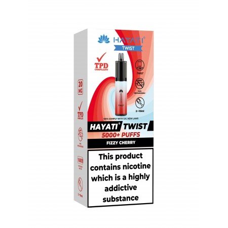 Fresh Mint Hayati Twist 5000 Disposable Vape Pod Kit - 20mg 