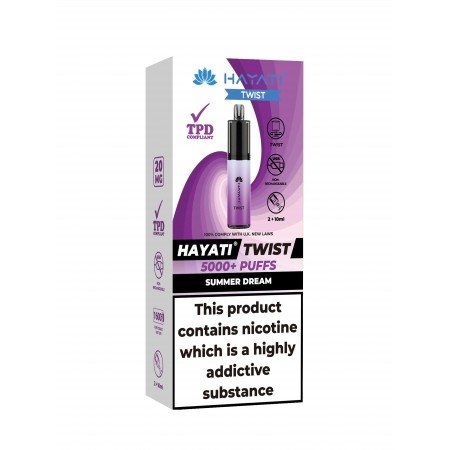 Summer Dream  Hayati Twist 5000 Disposable Vape Pod Kit - 20mg 