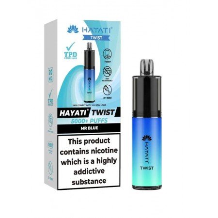 Hayati Twist 5000 Disposable Pod Kit