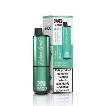 Menthol Edition IVG 2400 Disposable Vape 