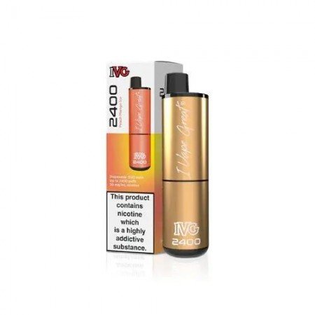 Peach Mango Ice IVG 2400 Disposable Vape 