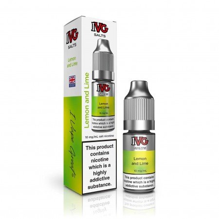 Lemon and Lime Nic Salt E-Liquid by IVG 