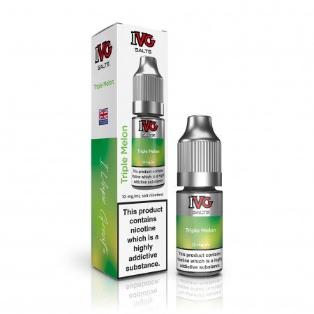 Triple Melon Nic Salt E-Liquid by IVG 10ml 