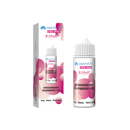 Strawberry Raspberry Ice Hayati Pro Max E-liquid 100ml