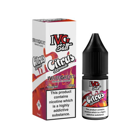 Citrus Lemonade Nic Salt E-Liquid by IVG 