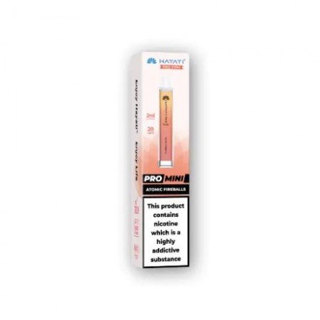 Atomic Fireball Hayati Crystal Pro Max Mini Disposable Vape 20mg 600 Puffs