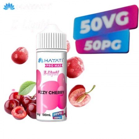 Fizzy Cherry 50/50 E-liquid Hayati Pro Max 100ml