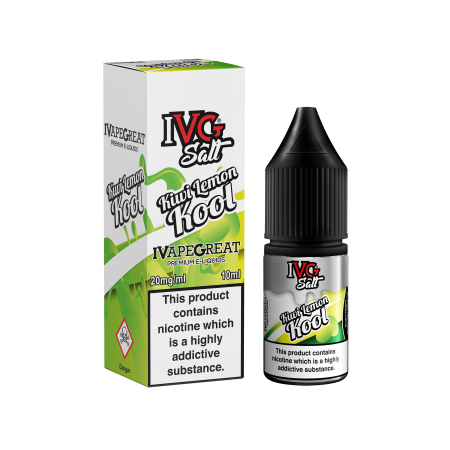 Kiwi Lemon Kool Nic Salt E-Liquid by IVG 